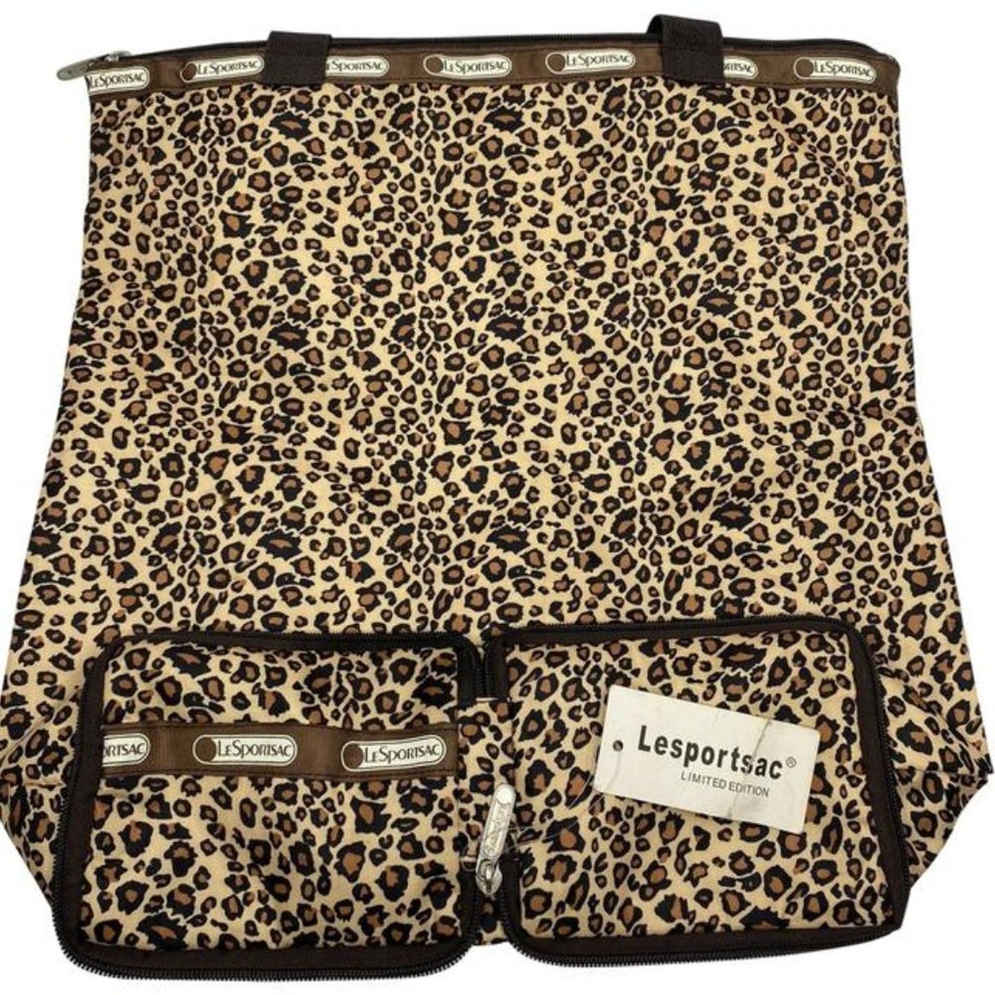 Le Sportsec Tan Large Shopping Tote