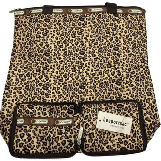 Le Sportsec Tan Large Shopping Tote