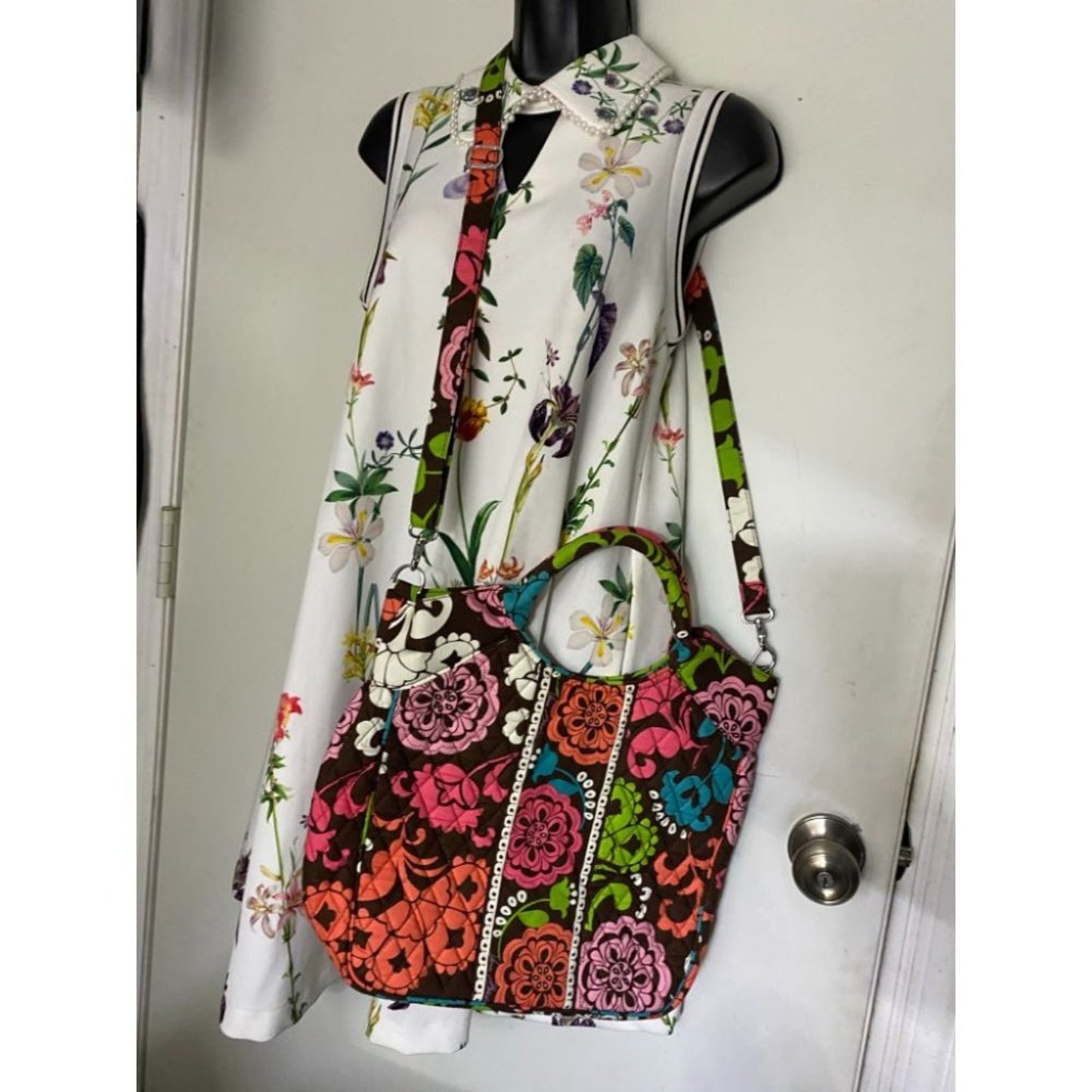 Vera Bradley Quilted Multicolor Crossbody Bag