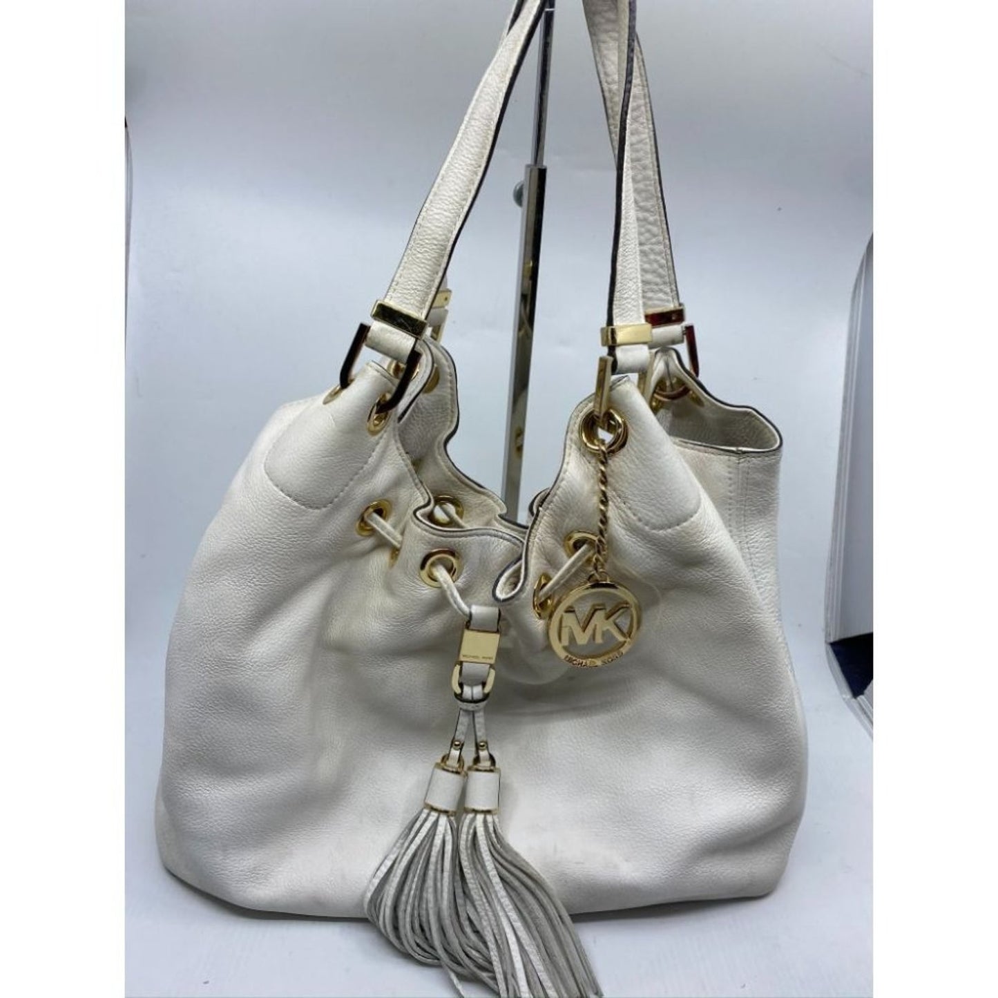 MICHAEL KORS Large Leather Shoulder Bag $390