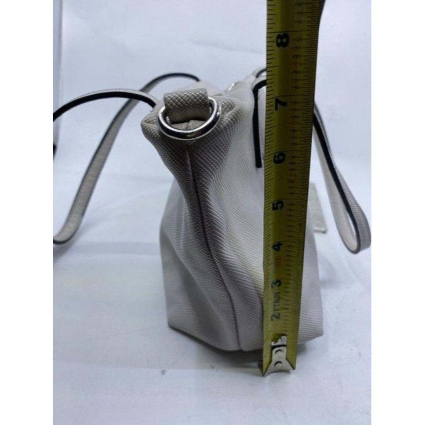 tous bag off white leather tote