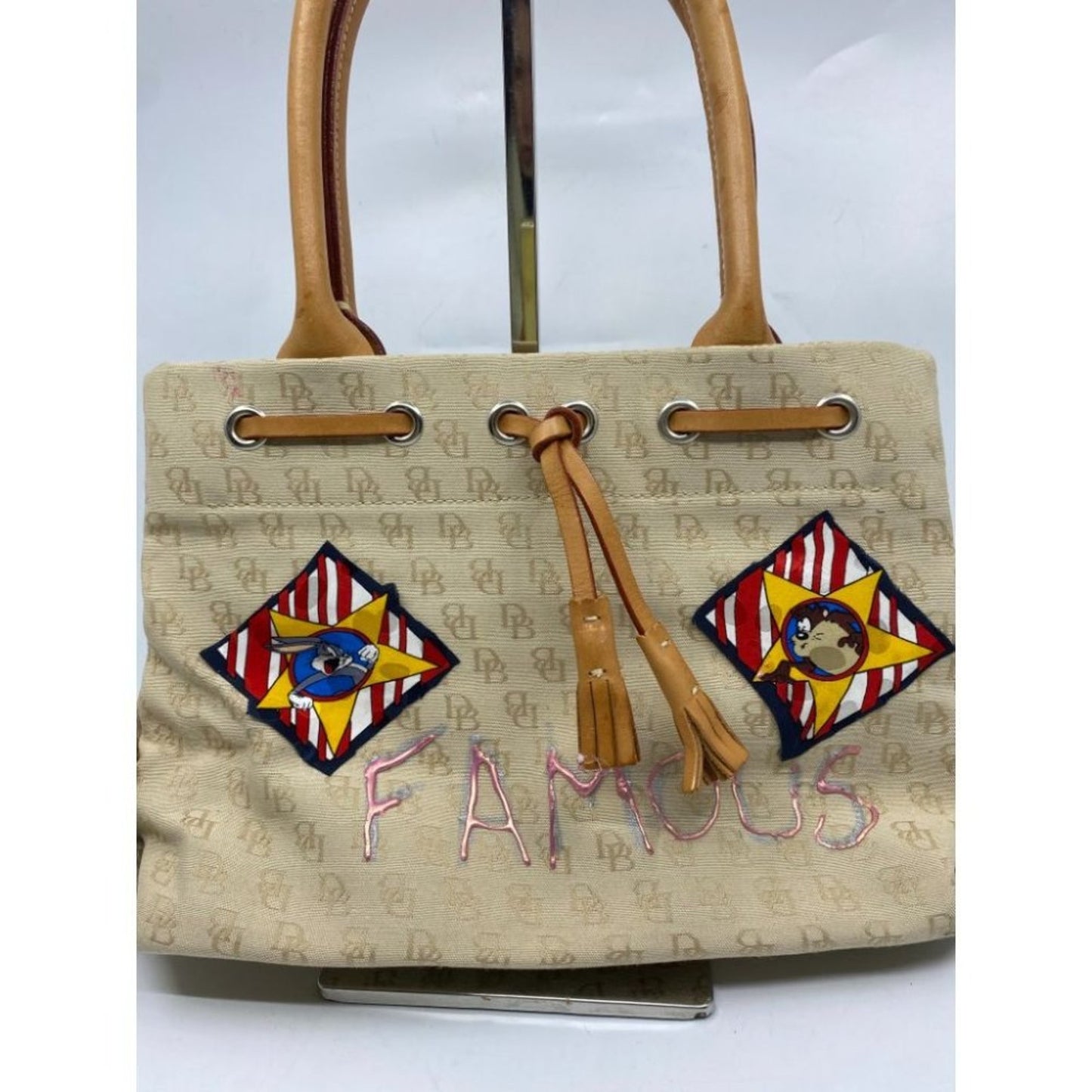 DOONEY & BOURKE Small Handbag Customized Graffiti