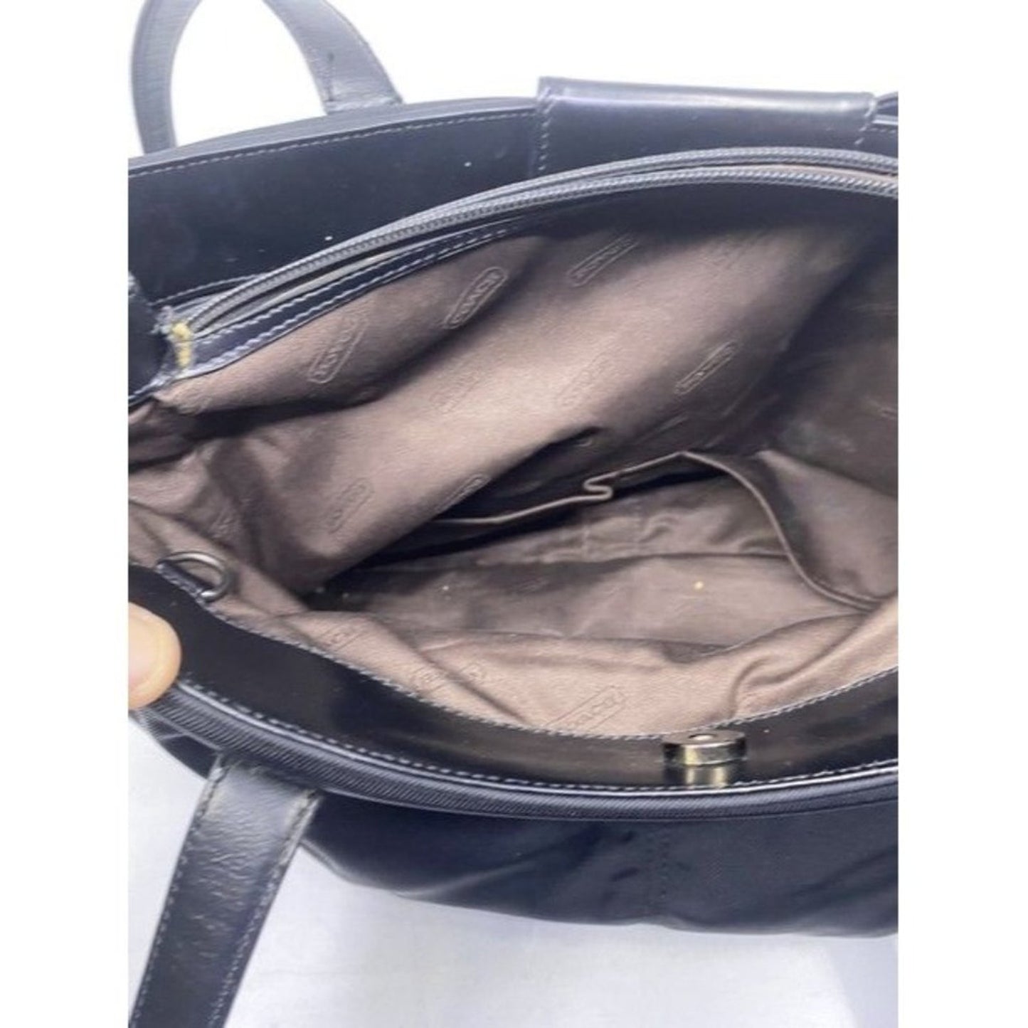 Coach Xl Black Nylon Shoulder Bag