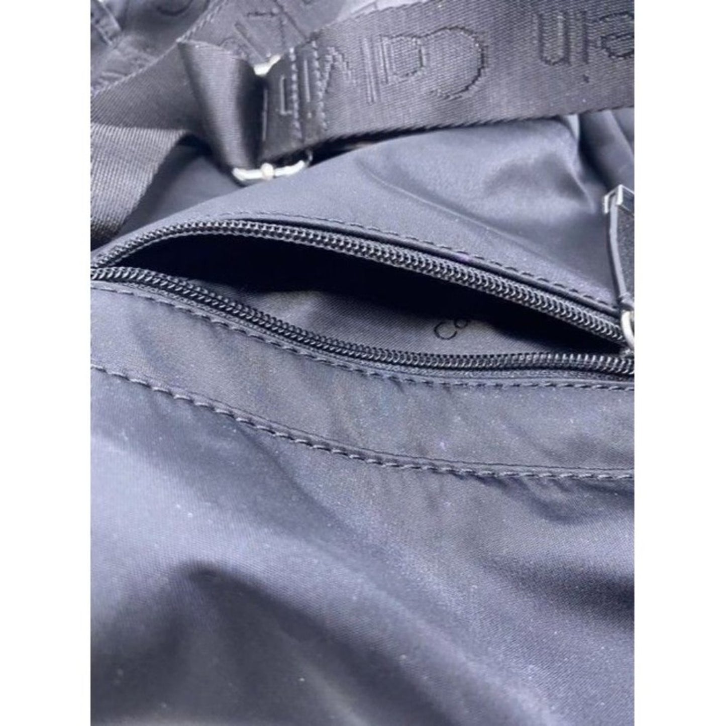 Calvin Klein Black Nylon Backpack