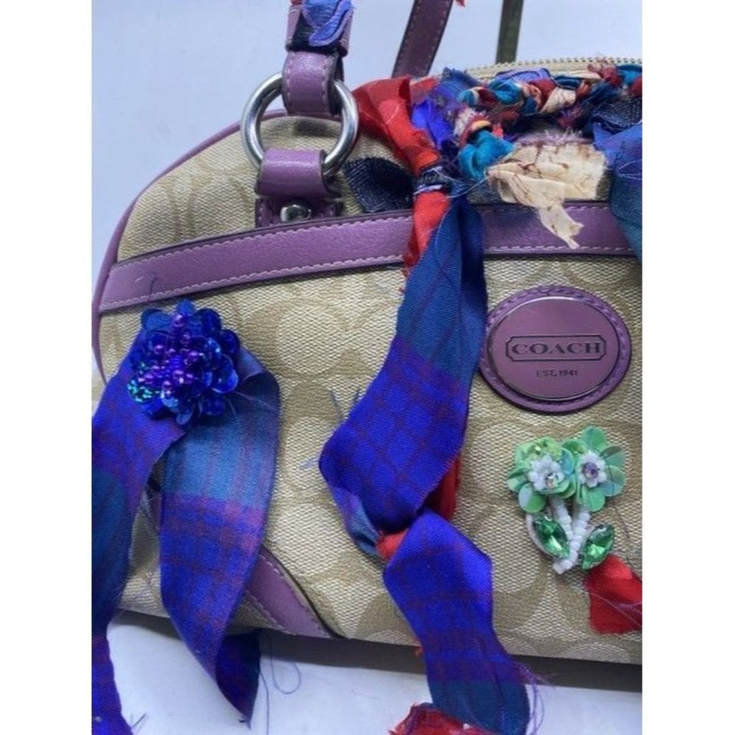 Coach Customized By Me Multicolor Coated Canvas Sh