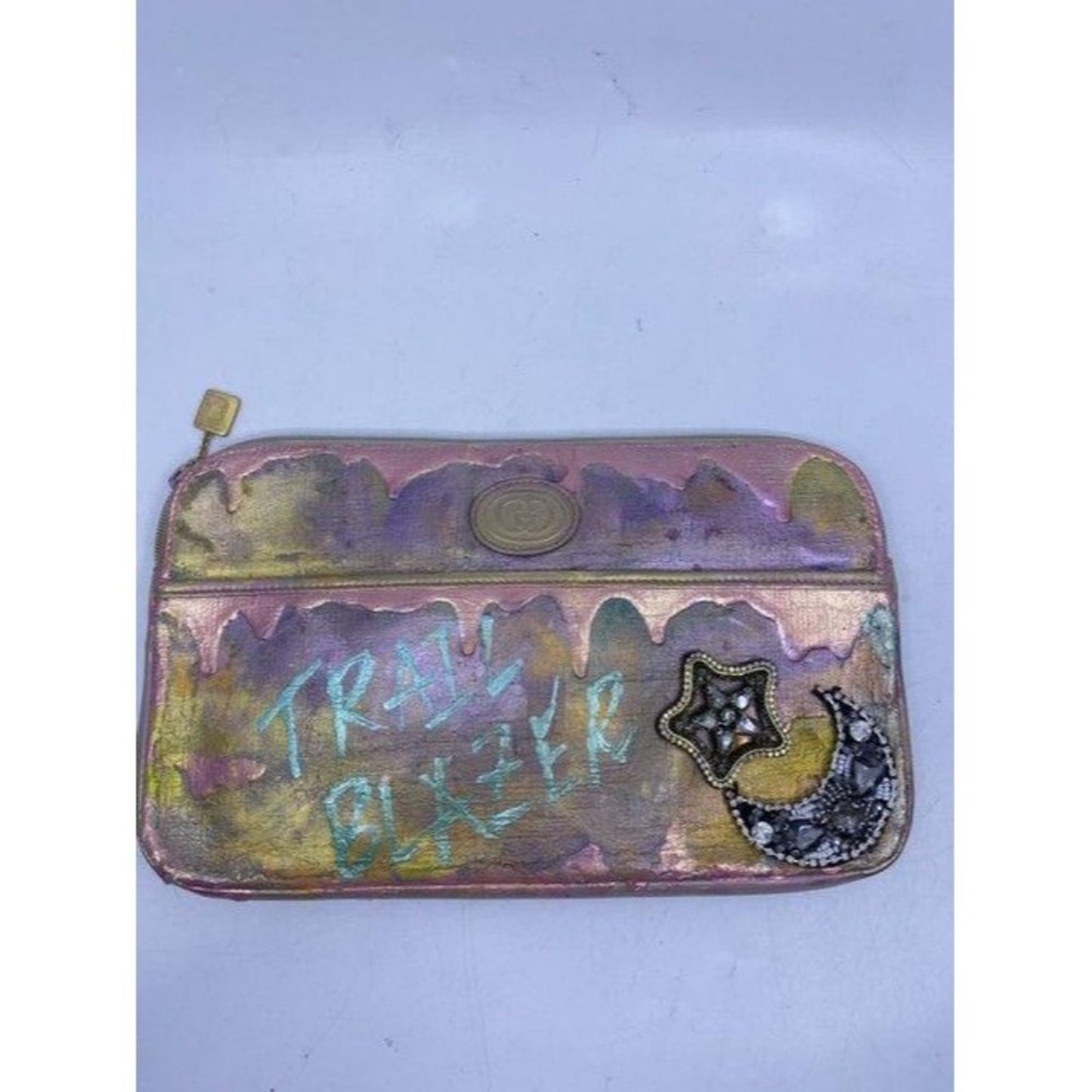 Gucci Purple Pink Gold W Vintage Customized By W S