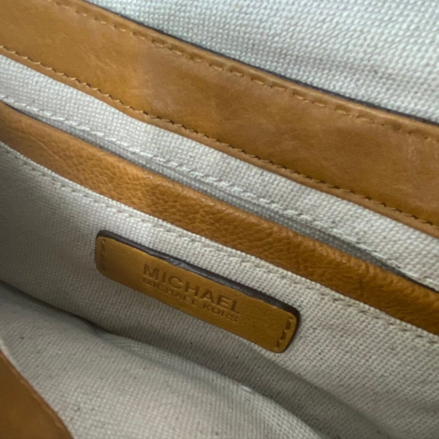 Michael Kors Brown Leather Handbag