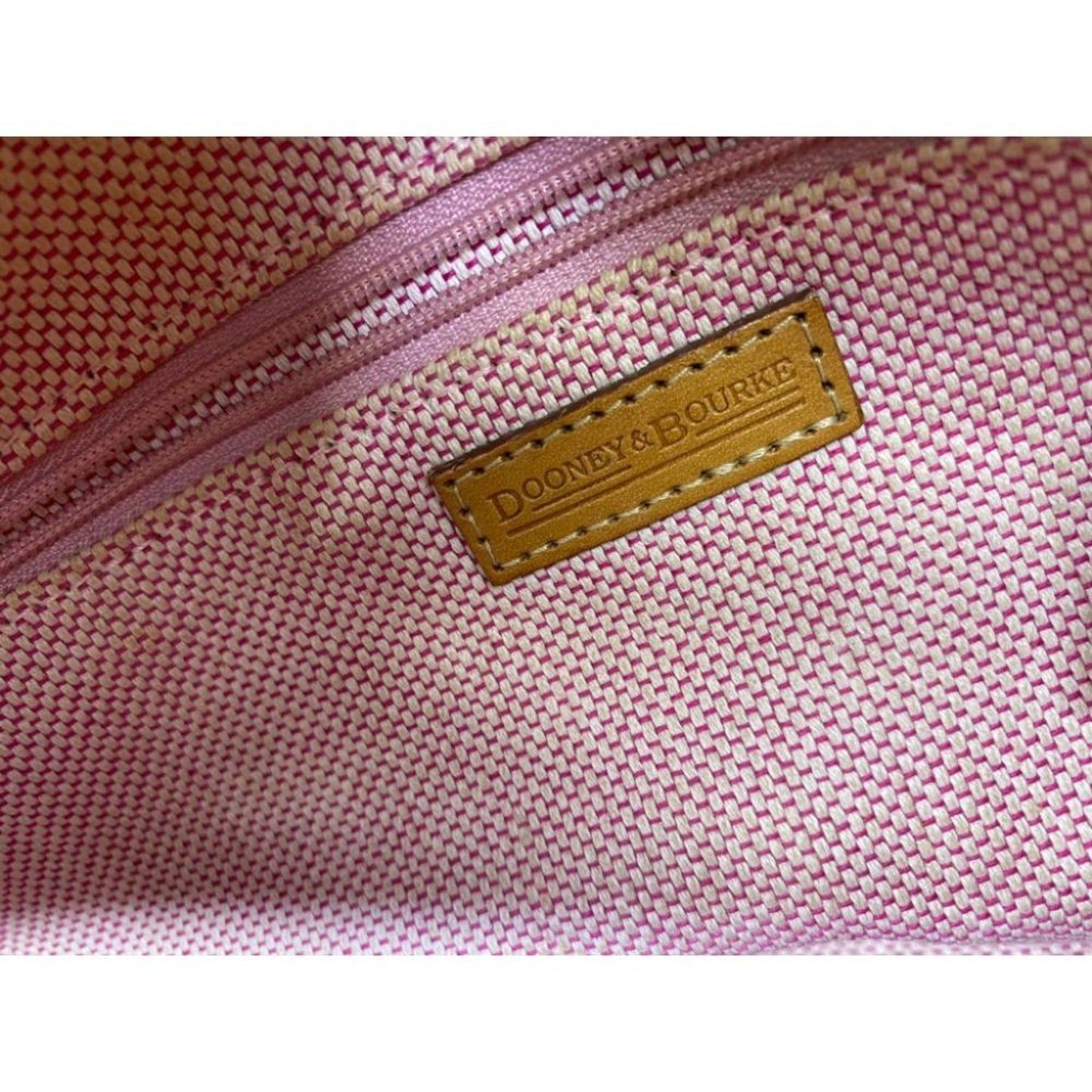 DOONEY & BOURKE Orange White Tote Crossbody Bag