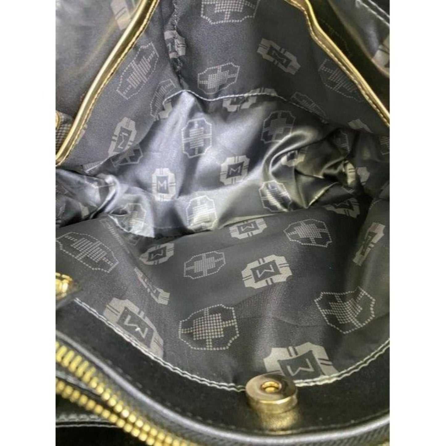 monet black shoulder bag