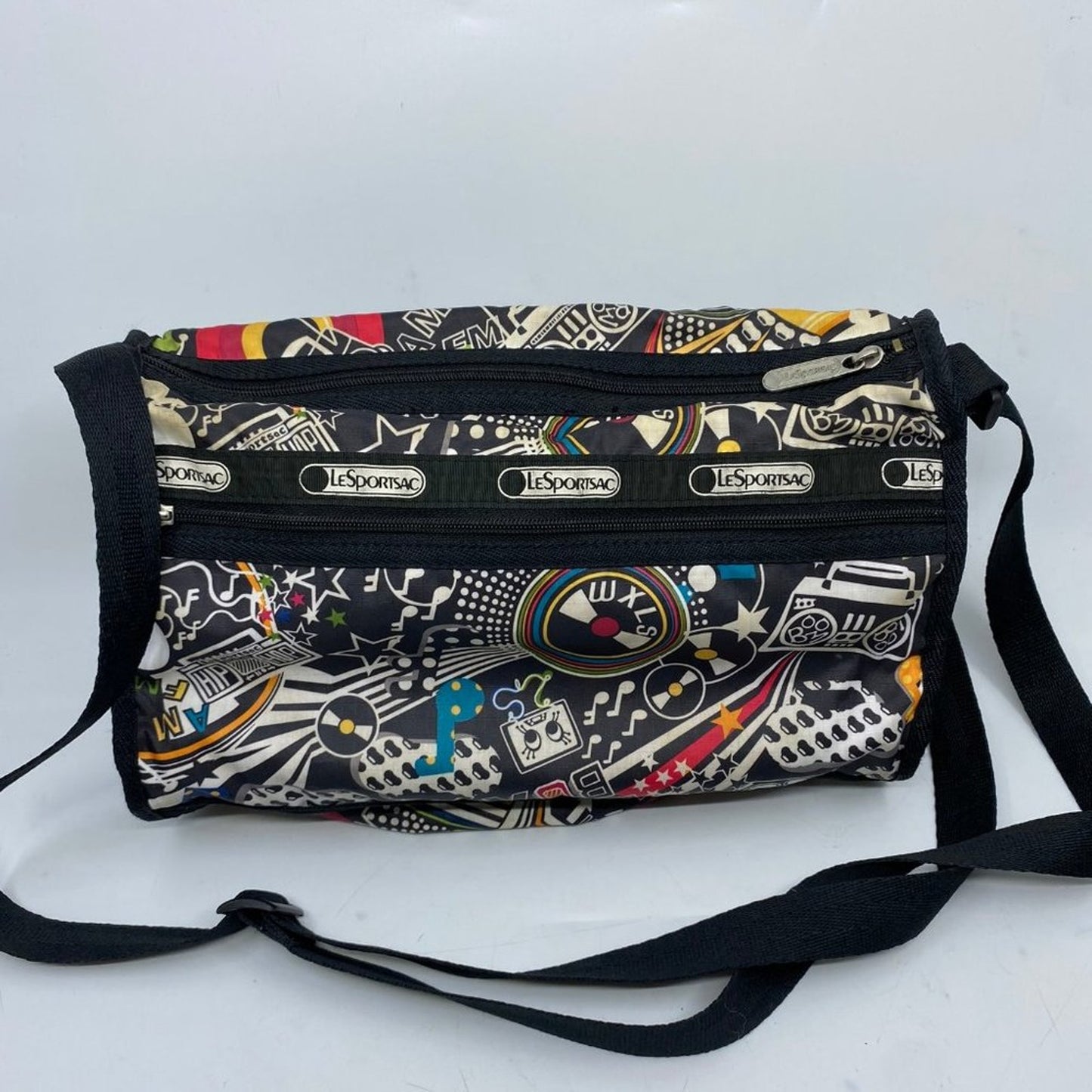 Le Sportsec Multicolor Nylon Crossbody Bag