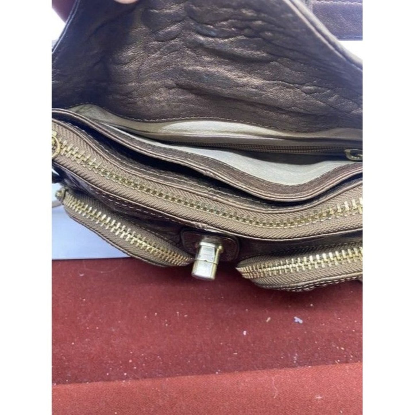 Botkier Tote Brown Leather Cross Body Bag