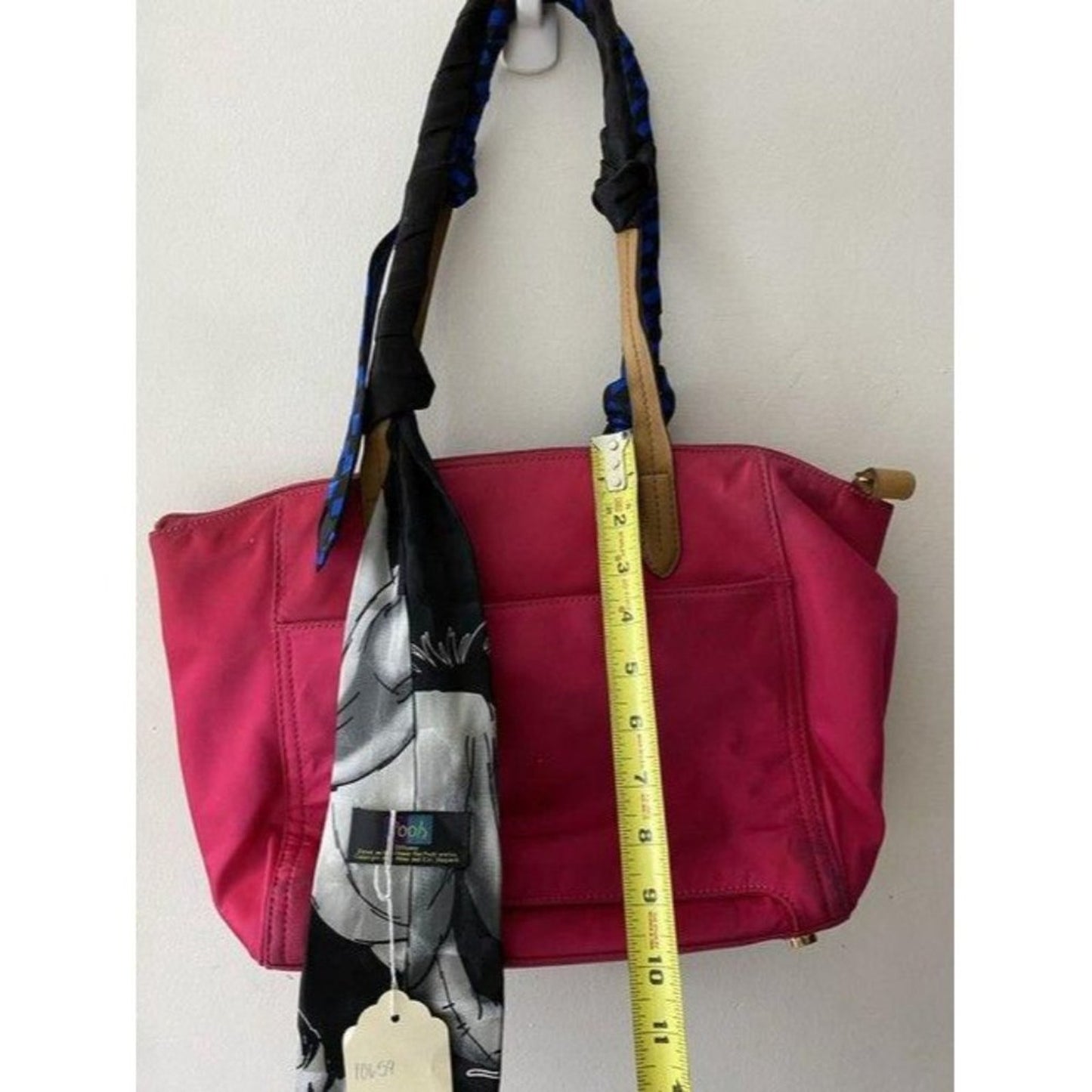 michael kors w customized w tie sash pink blue tot