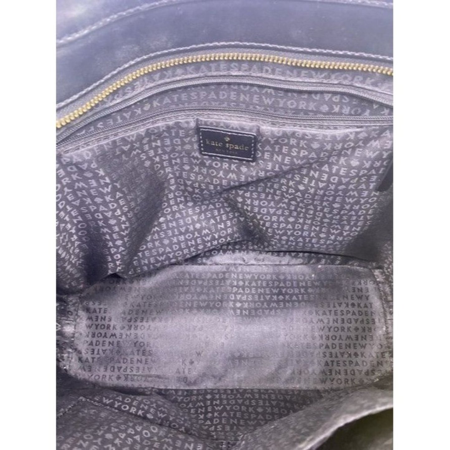 Kate Spade Large Shopper Black Leather Shoulder Bag