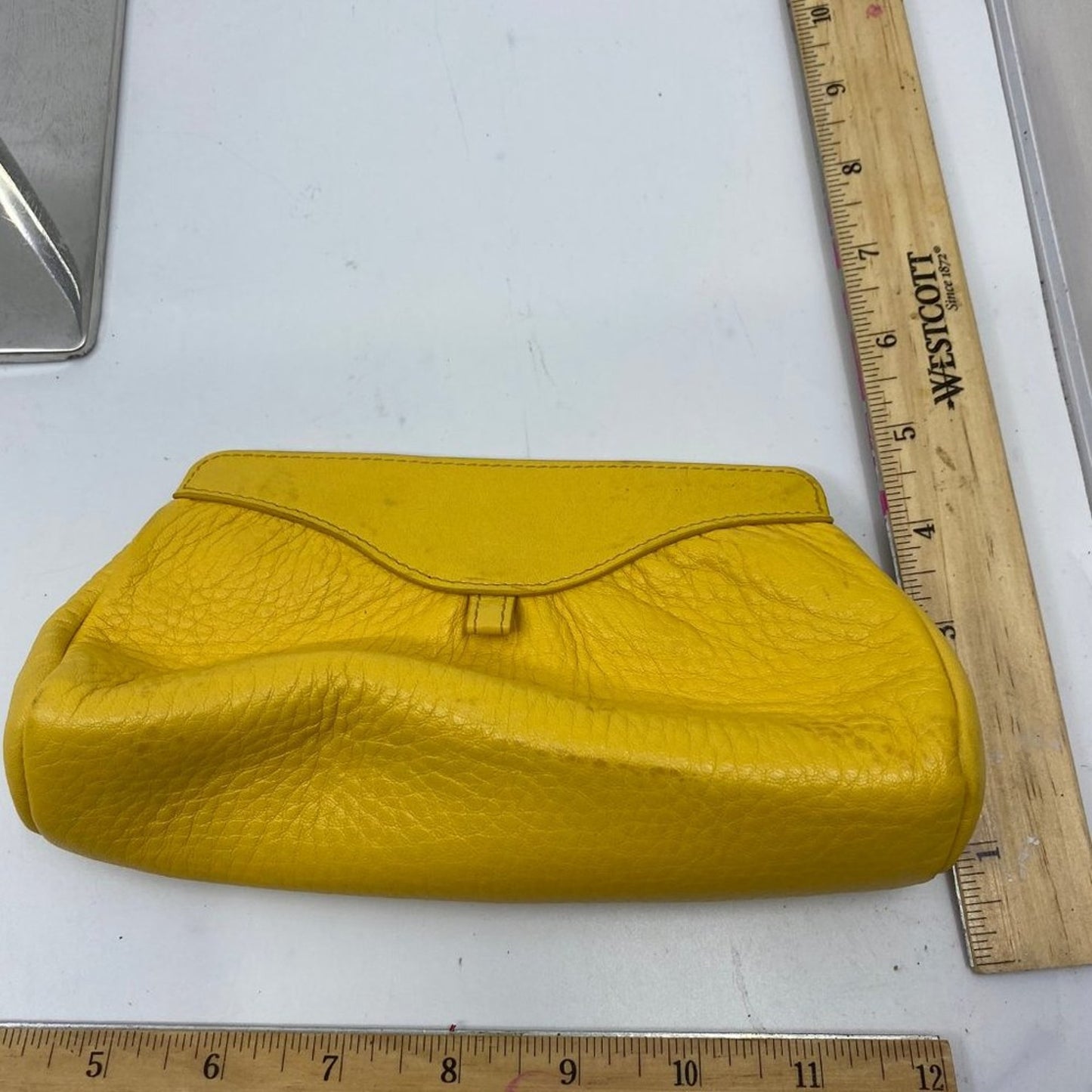 Cole Hane Yellow Leather Wallet