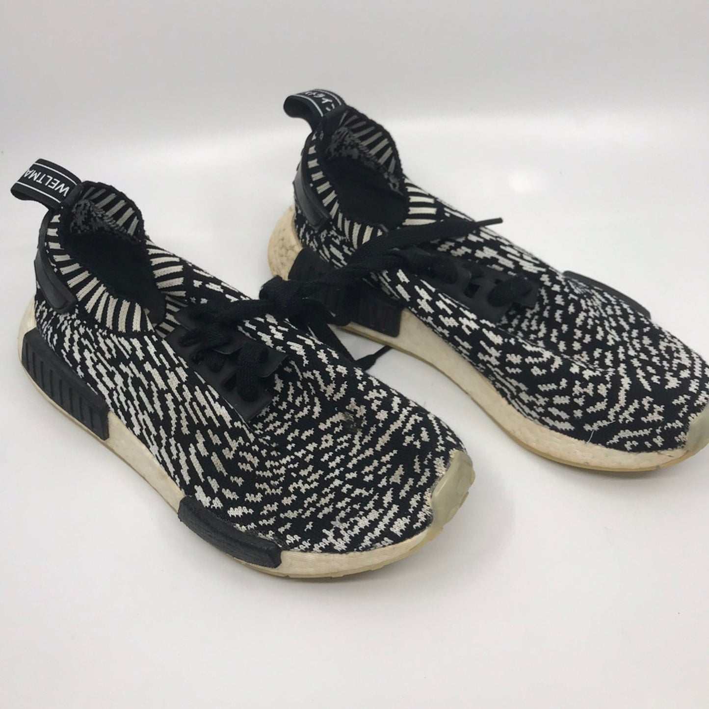 Adidas Boost Black White Men's Sneakers Size 6