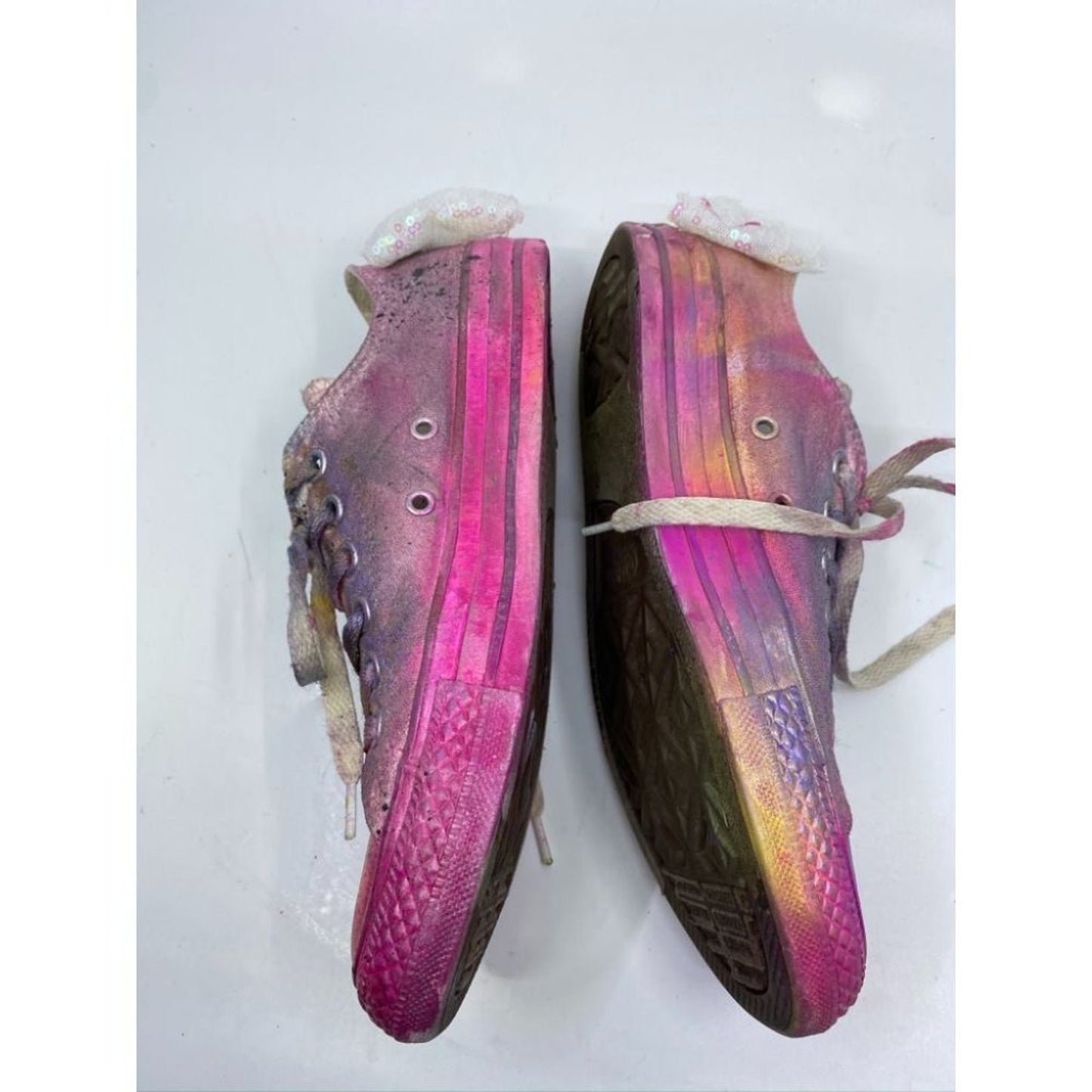 Converse Sneakers Customized Multicolor Women's 7