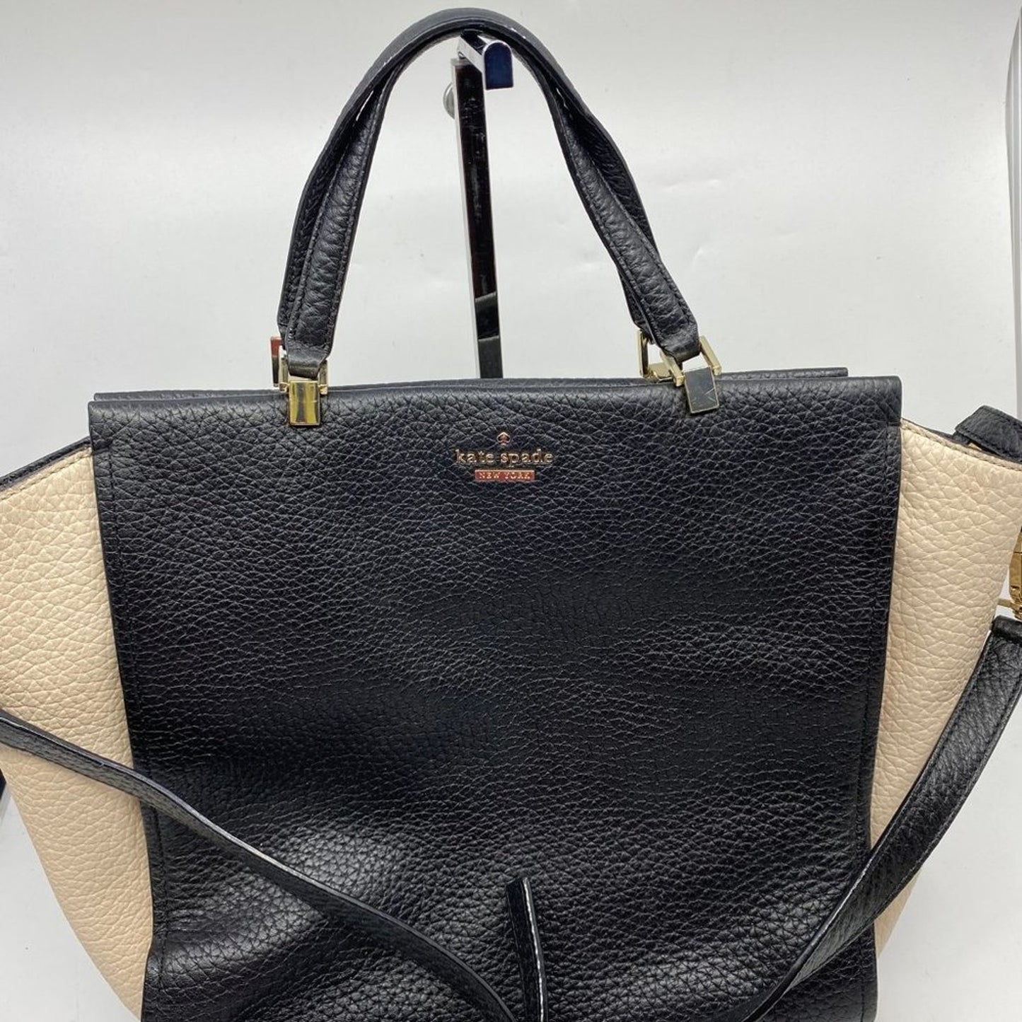 kate spade  Black/White Large/Medium Leather