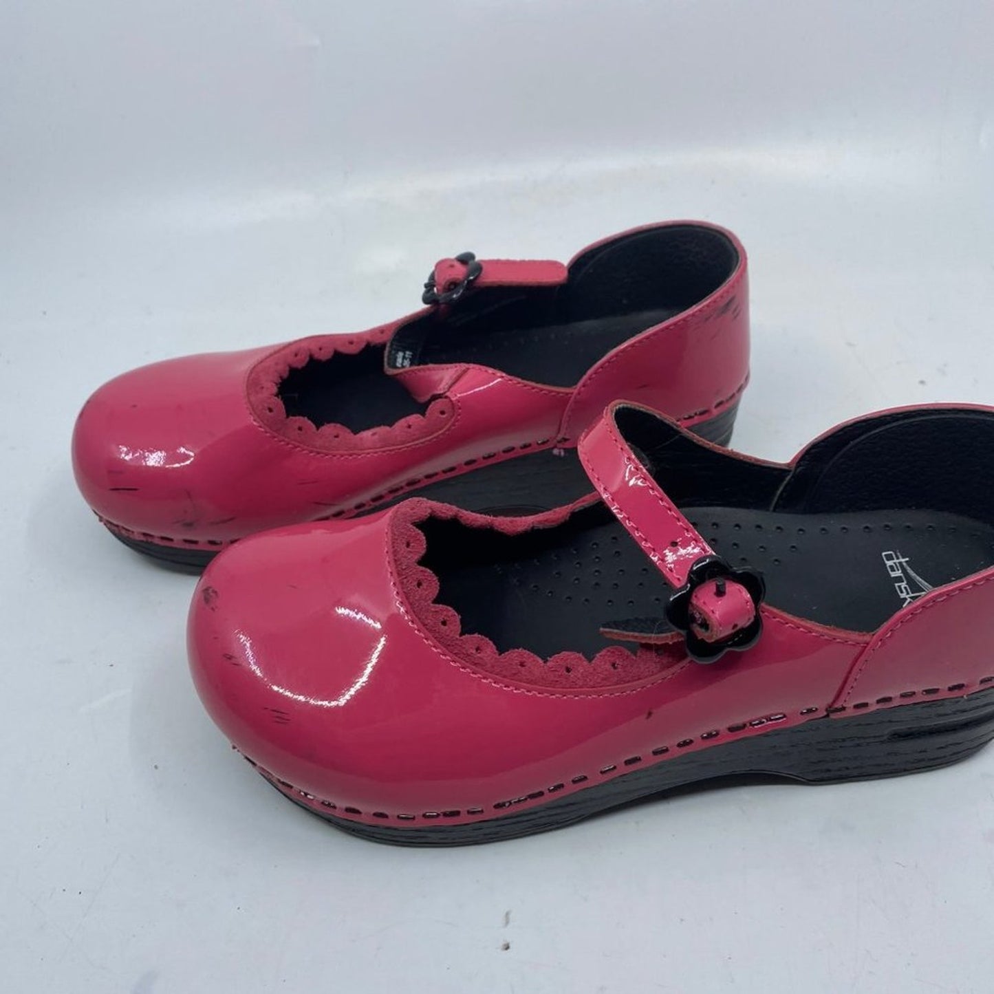 Dansko Pink Classic Mules EU34