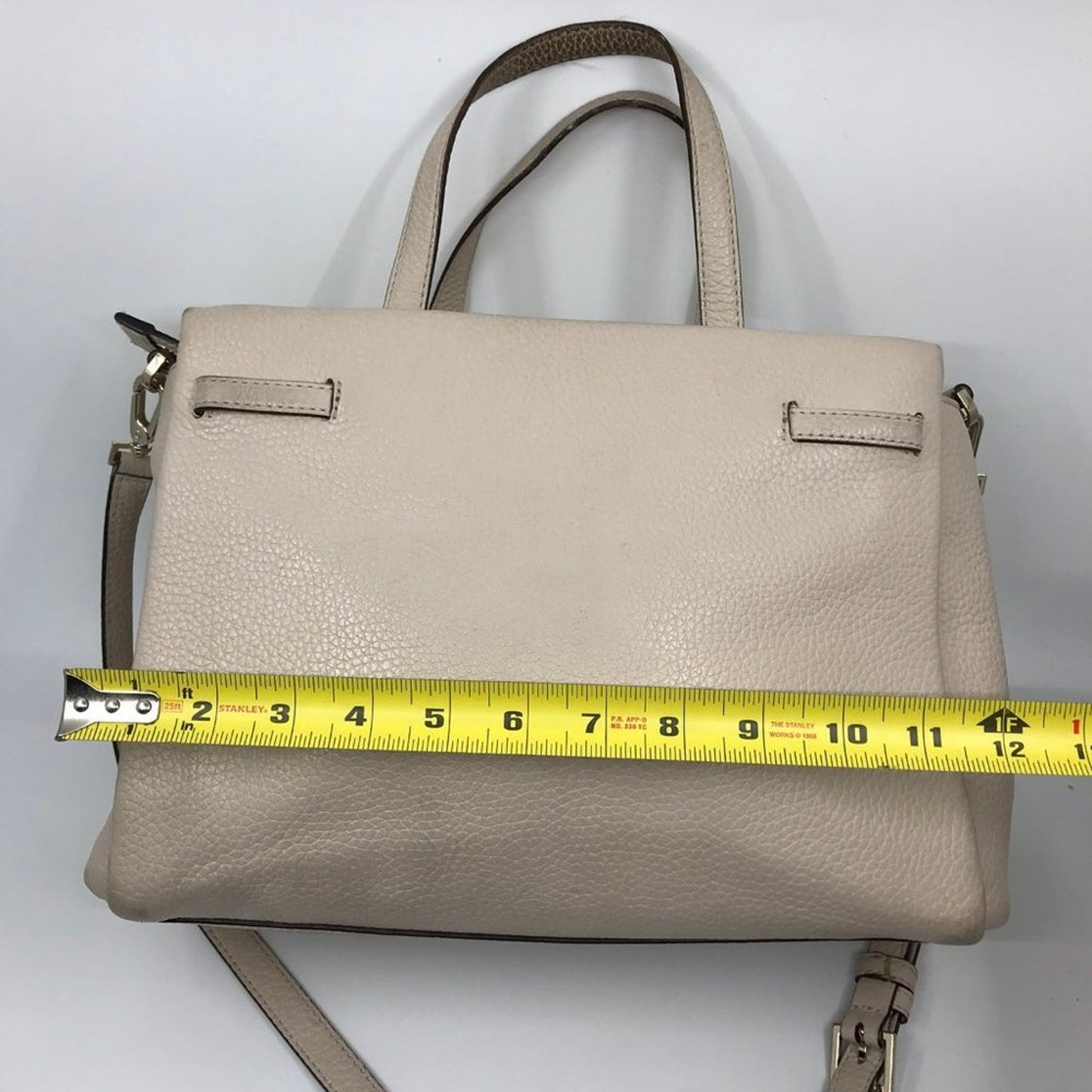 Kate Spade Tan Grain Leather Shoulder Bag