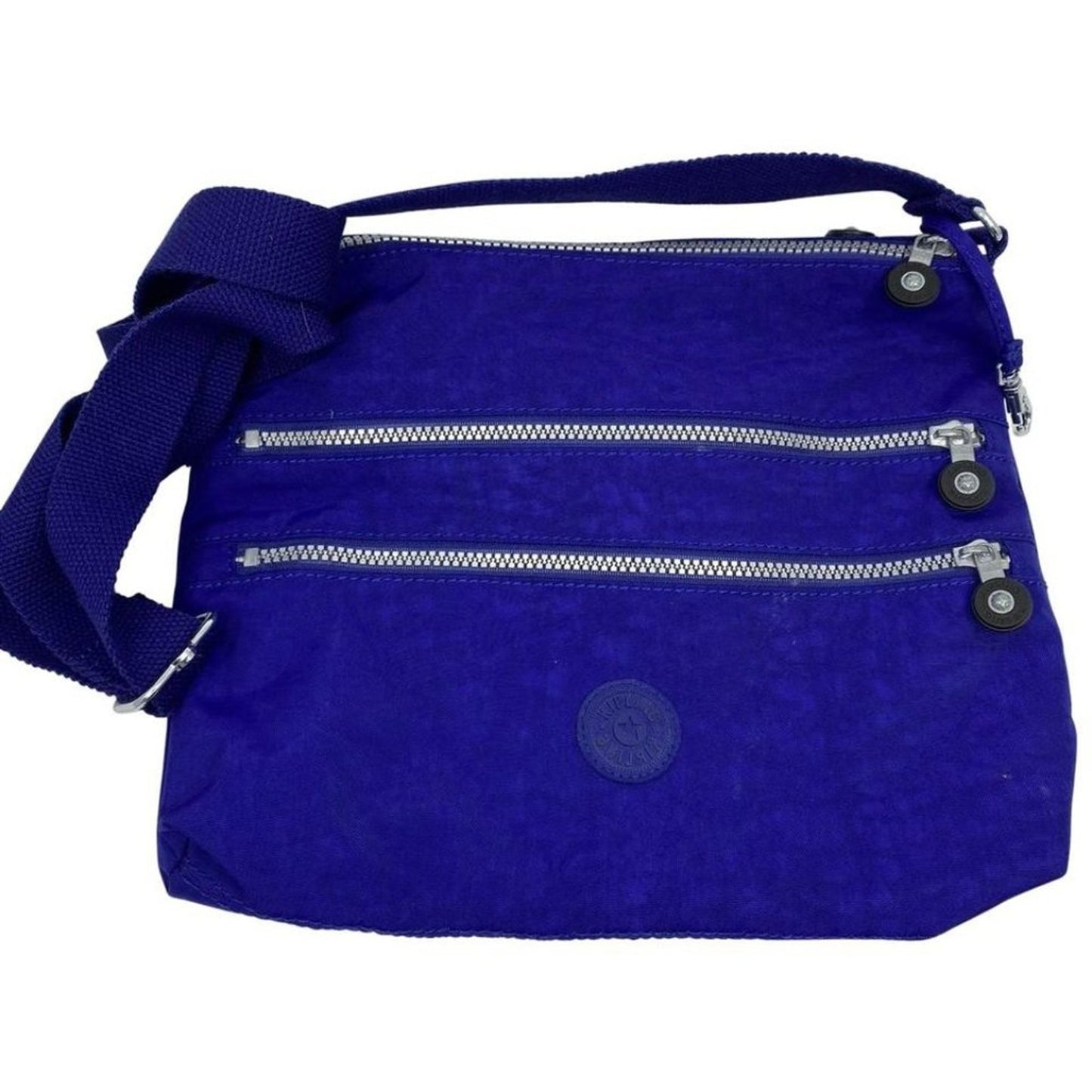 Kipling Blue Nylon Mini Crossbody Bag