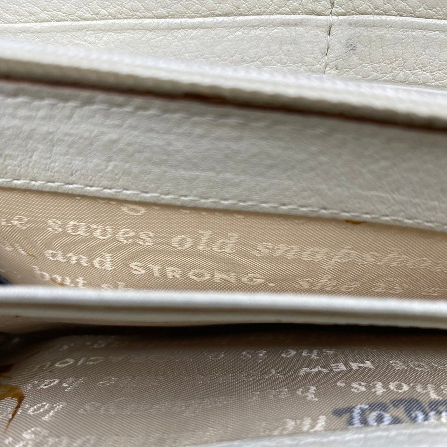 Kate Spade Black Leather Zipper Wallet