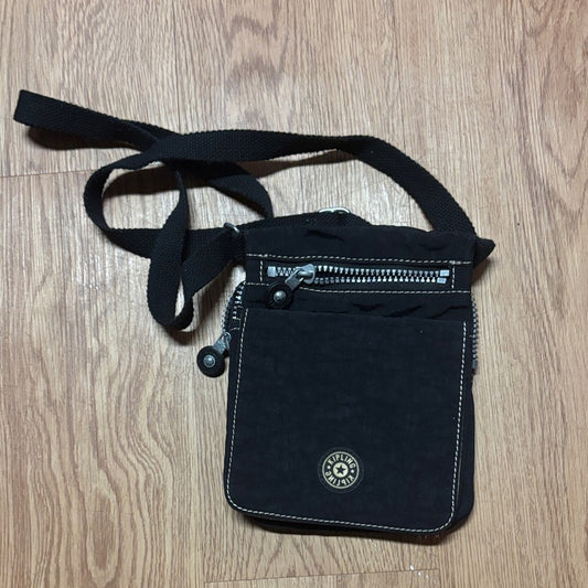 Kipling Black Belt Bag for Men