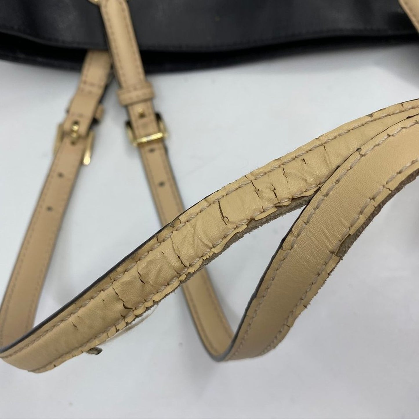 Michael Kors Black large leather handbag