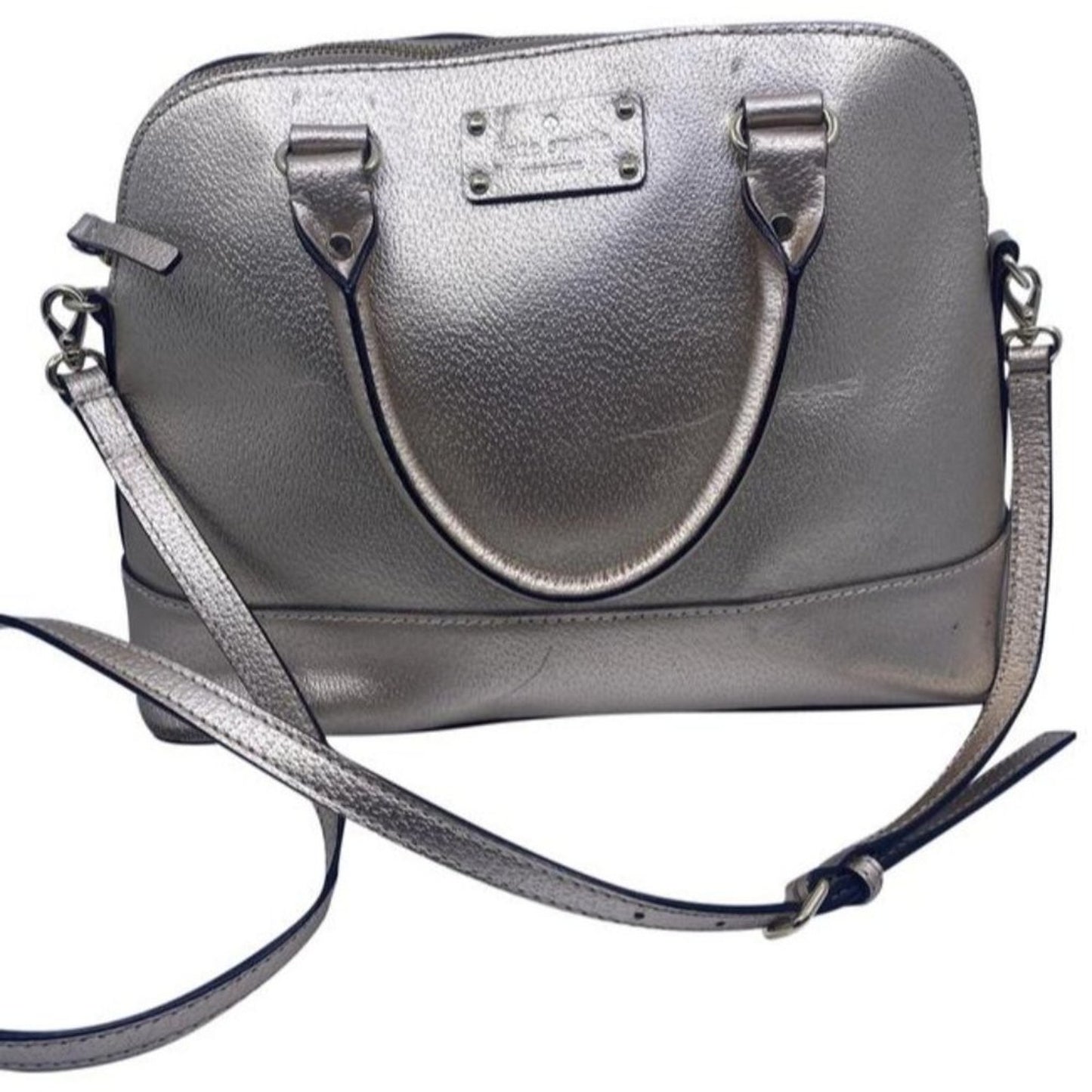 Kate Spade Wellesley Rachelle Rose Gold Leather Cross Body Bag