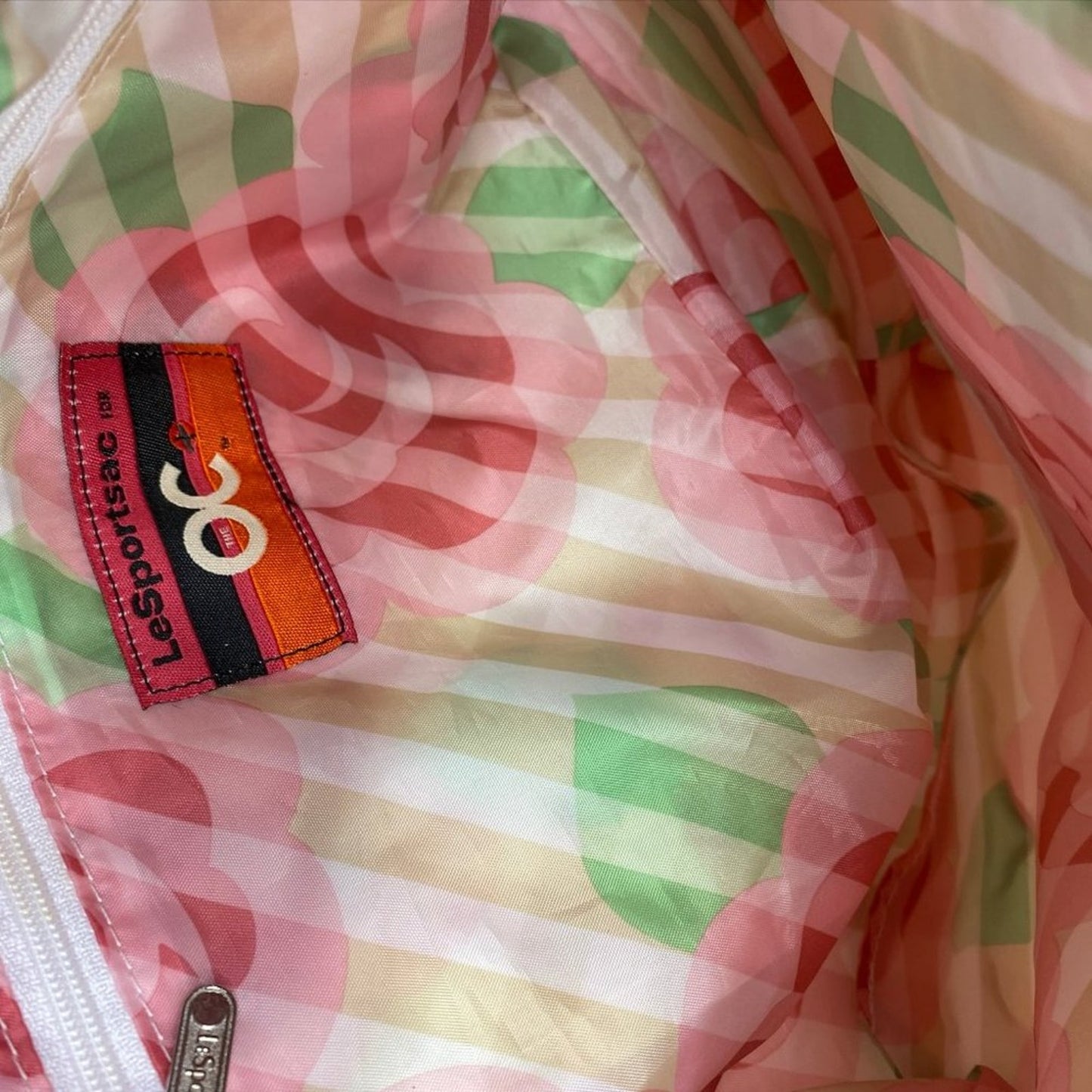 LeSportsac Baby Pink Nylon Shoulder Bag