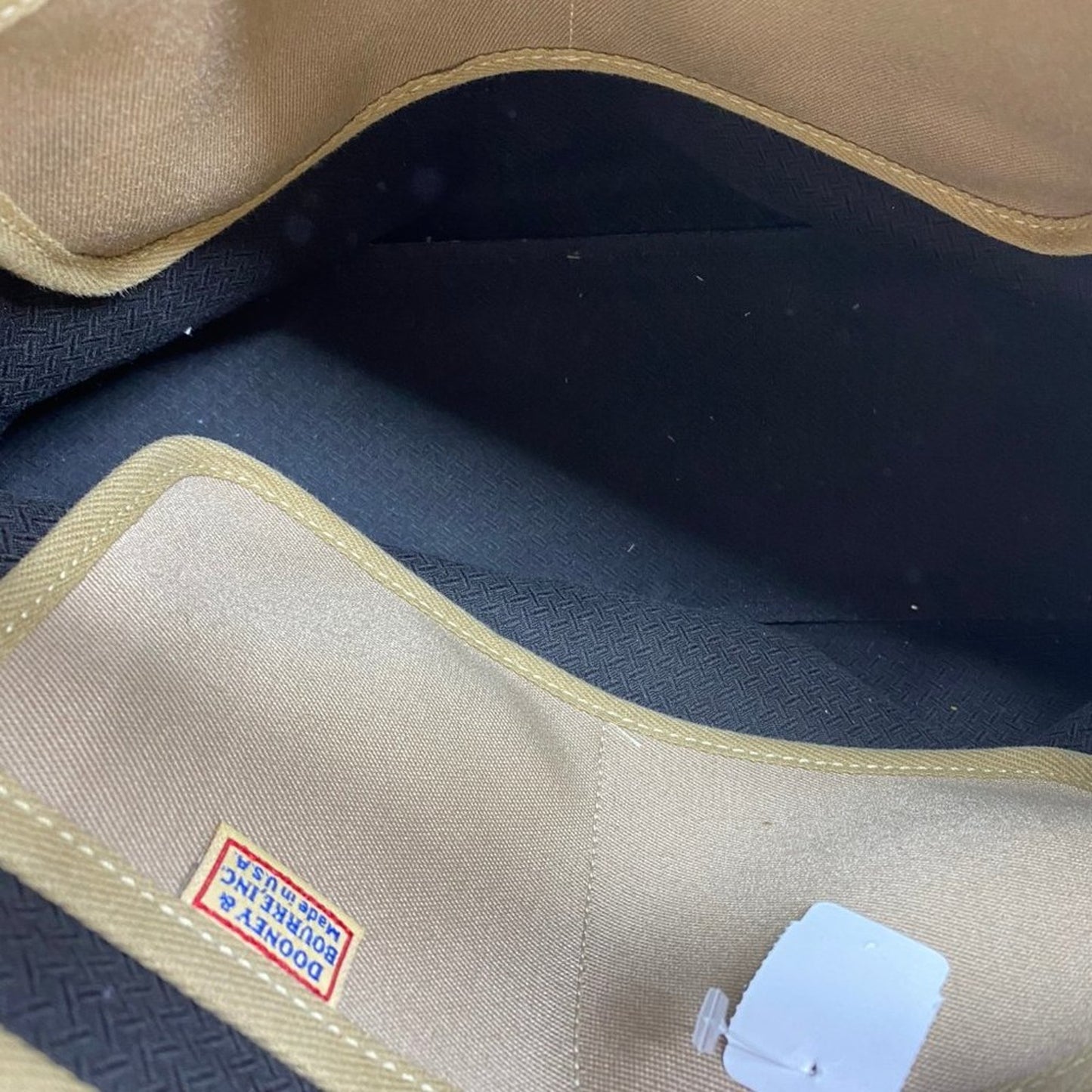Dooney & Bourke XL Size Tan Nylon Shoulder Bag