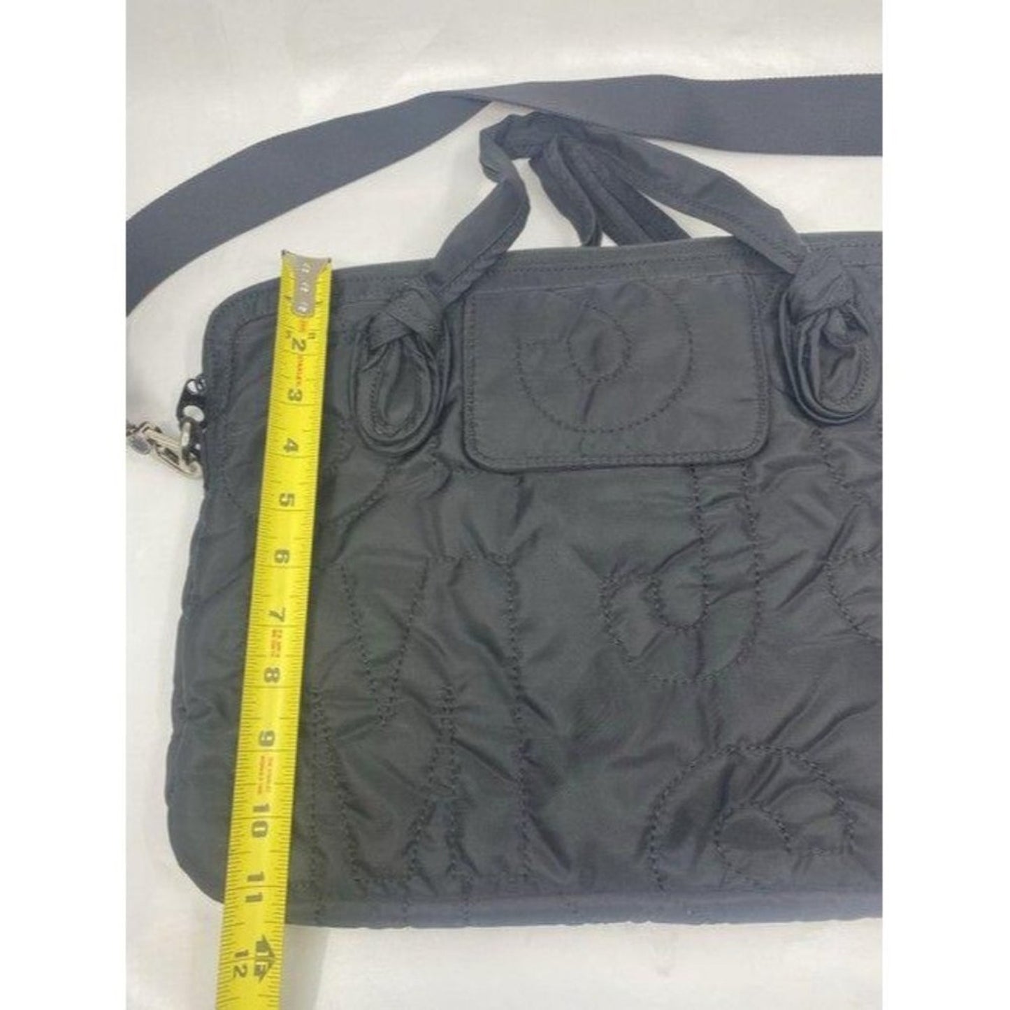 marc jacobs padded device black nylon cross body b