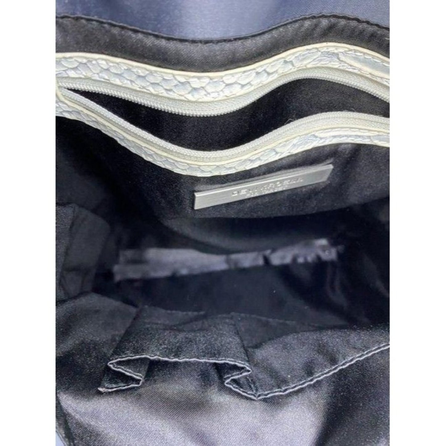 Devi Kroell Shoulder Bag Black Nylon Fabric Tote