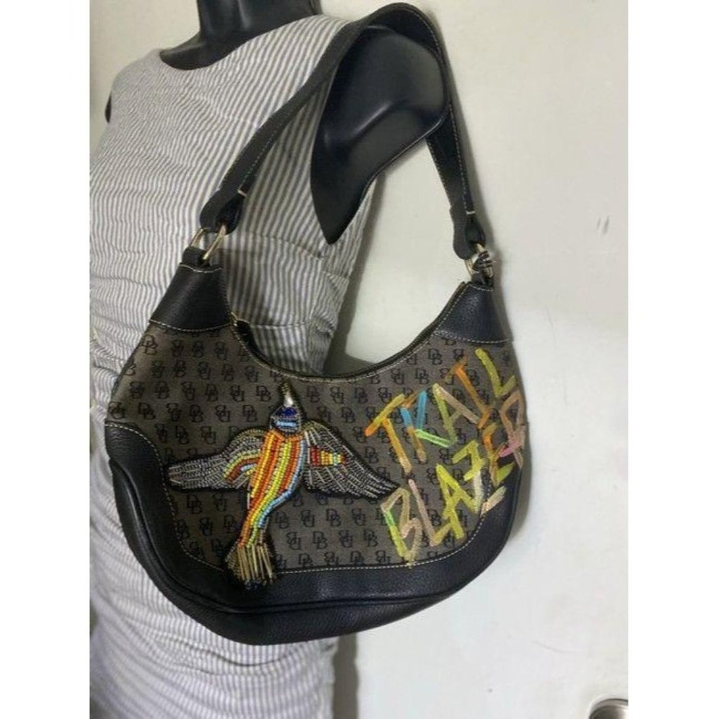 Dooney and Bourke w hand customized by me w appliq