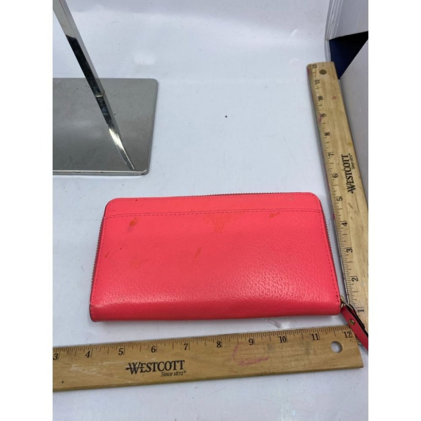 Kate Spade Women's Pink Tan Zipper Wallet