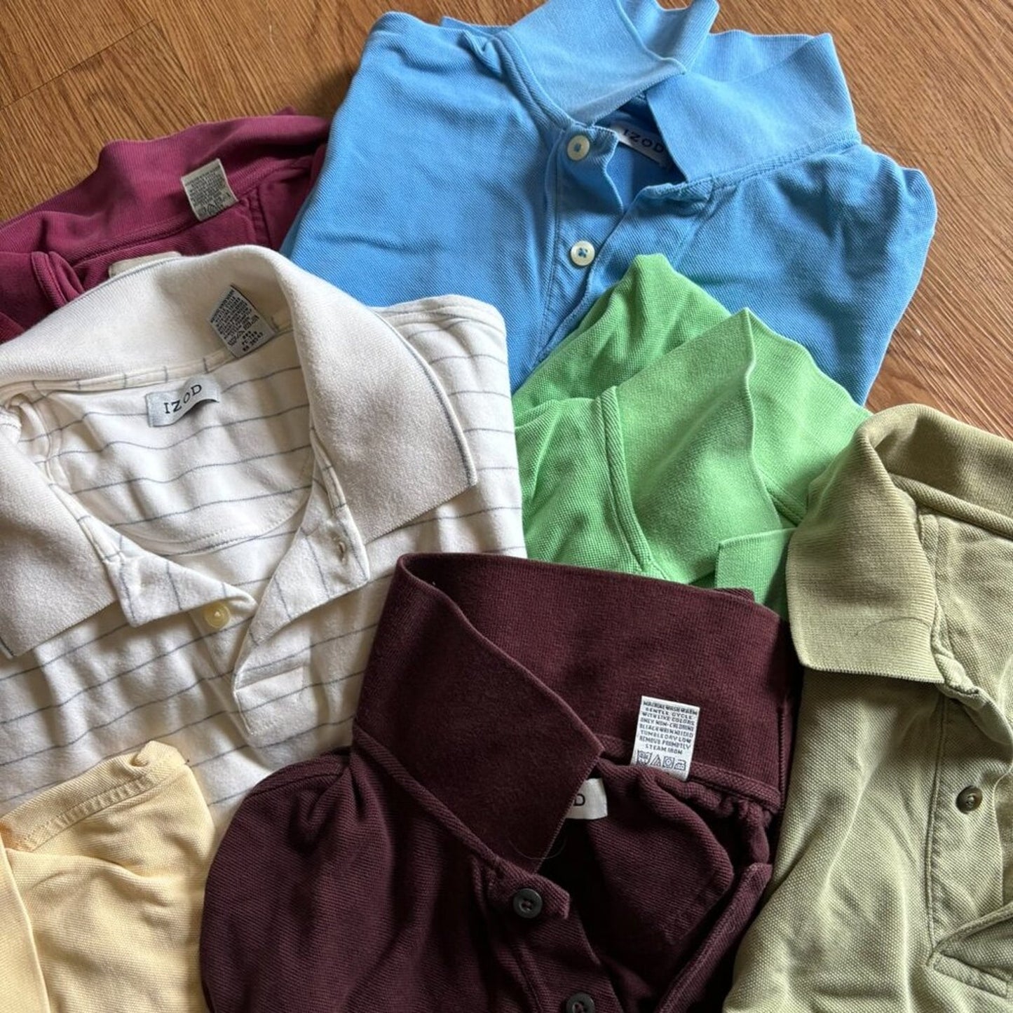 Izod Lot of 8 Short Sleeve Shirts XL