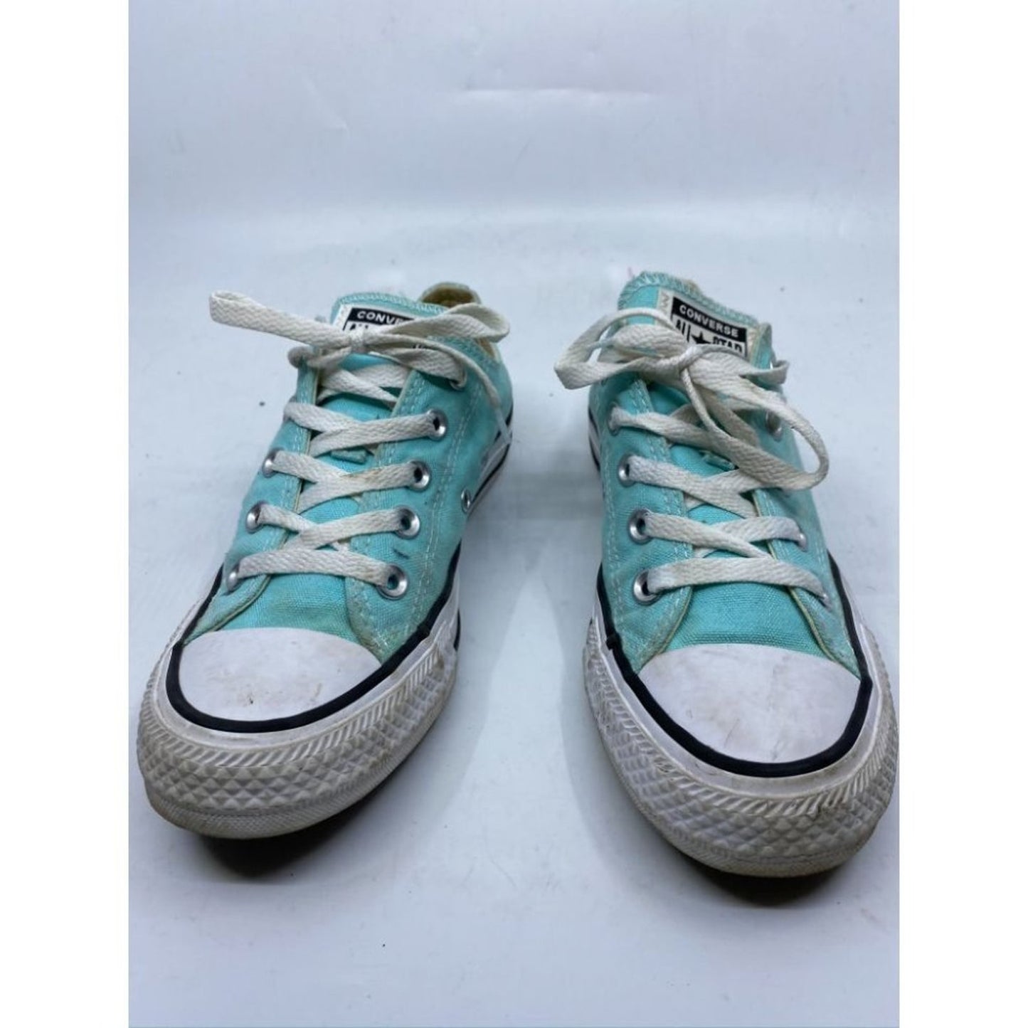 CONVERSE Sneakers White Green Men's Size 4