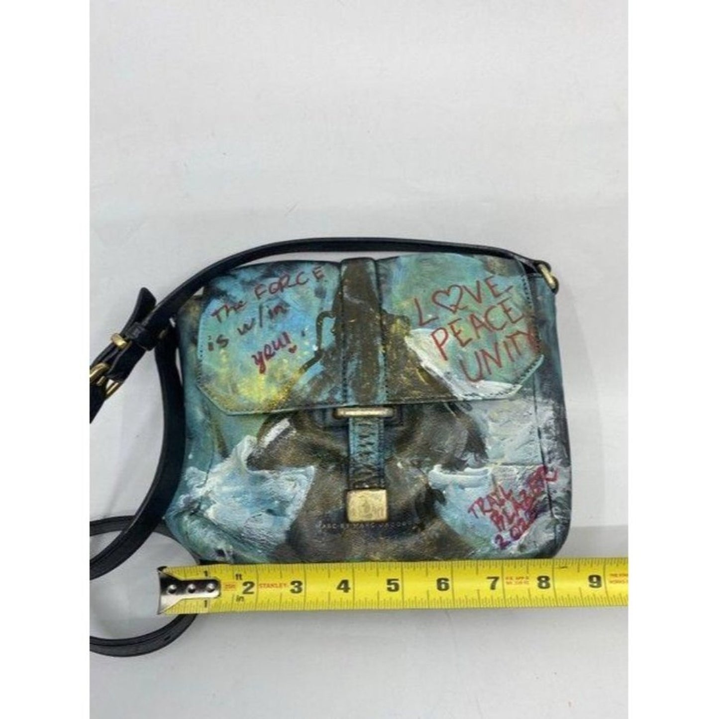 marc jacobs customized multicolor leather cross bo