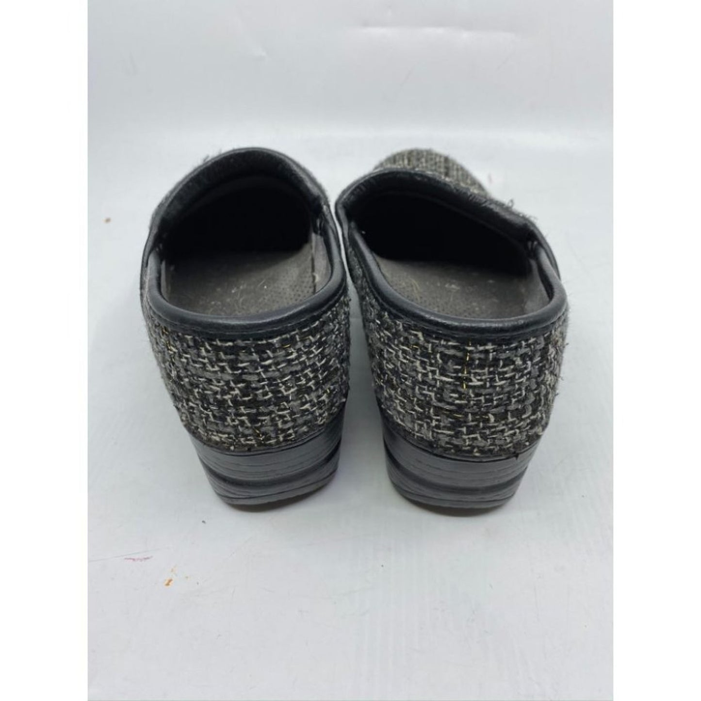 Dansko Black Gray Unisex Mules/Clogs Size 37