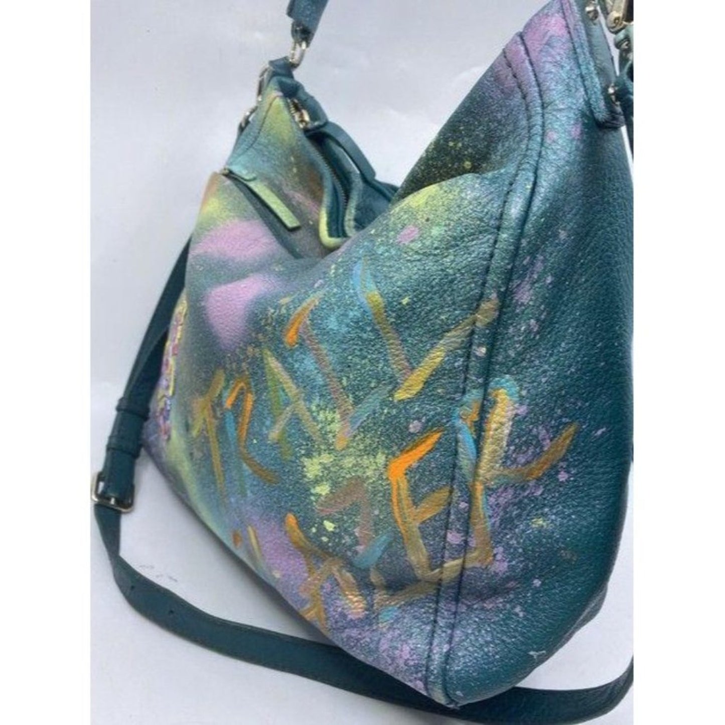 kate spade w hand shoulder customized by me w appl