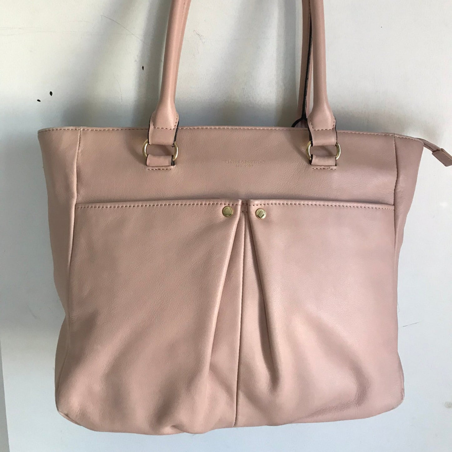 Tignanello Cream Leather Handbag MSRP $170