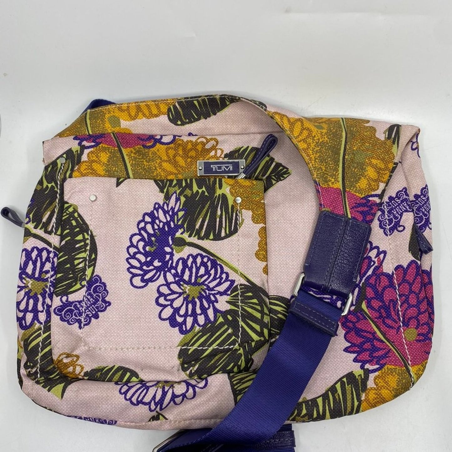 Tumi Multi Color Cross Body Designer Bag