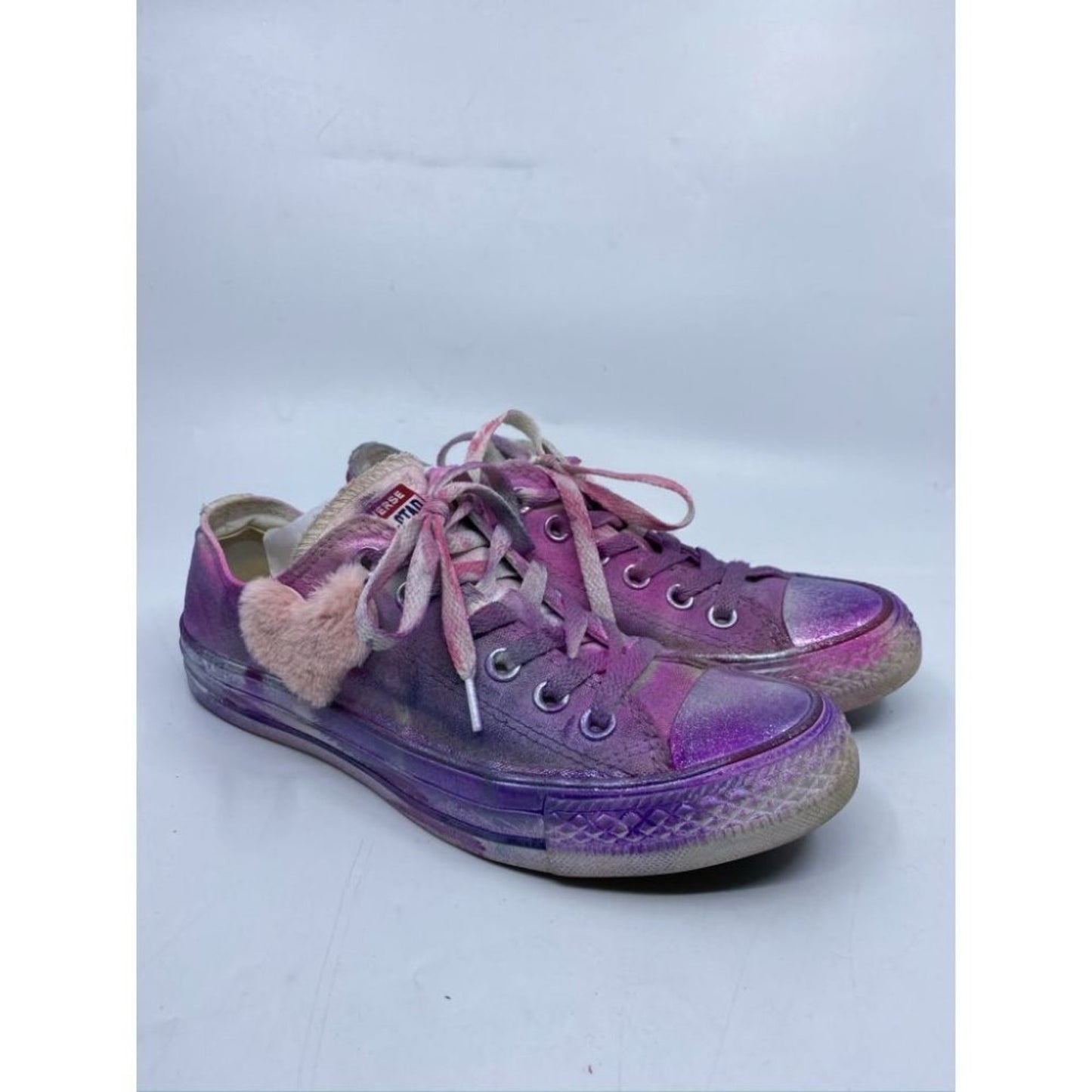Converse Sneakers Customized with Multi Color 6.5