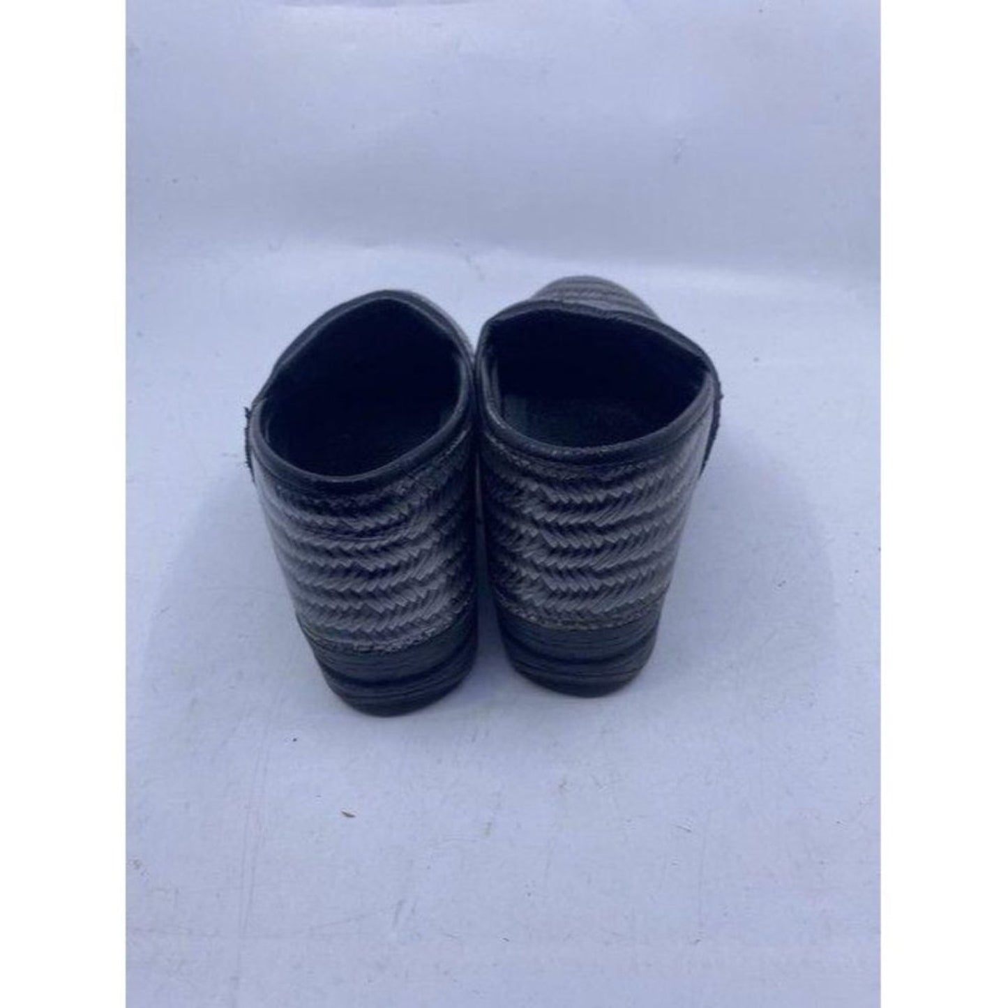 Dansko Black Silver Mulesslides Size Eu