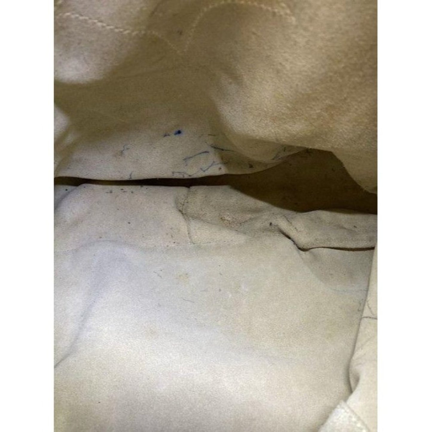 goldenbleu tote large cream leather shoulder bag