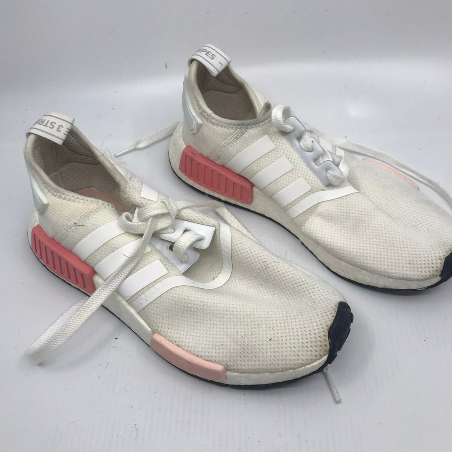Adidas PURE BOOST White Sneakers Size: US 7.5