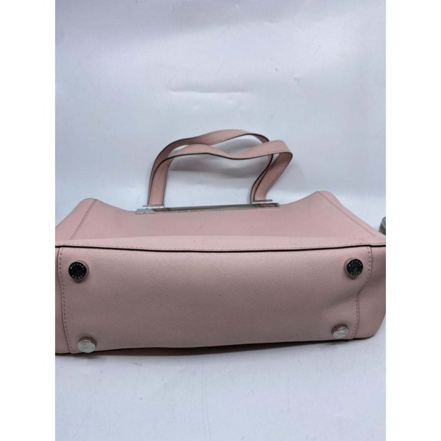 Michael Kors Pink Saffiano Leather Het Set Bag MD
