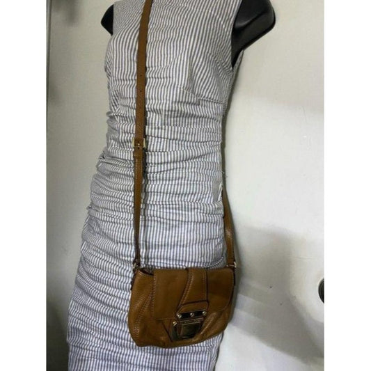 michael kors mini msrp brown cross body bag