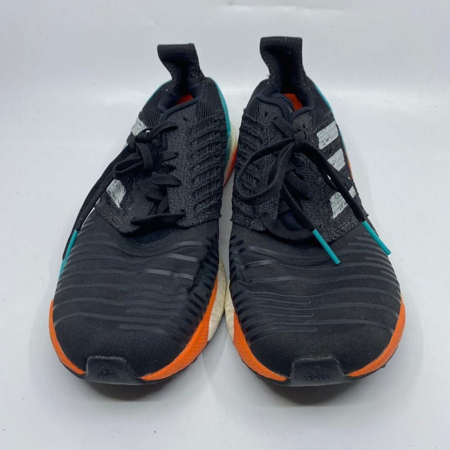 Adidas SOLAR BOOST Black Blue Sneakers Size: US9.5