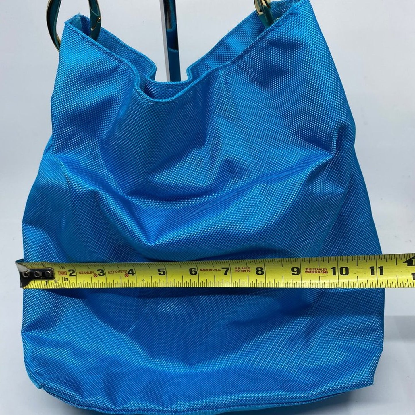 JPK Paris Blue Nylon Shoulder Bag