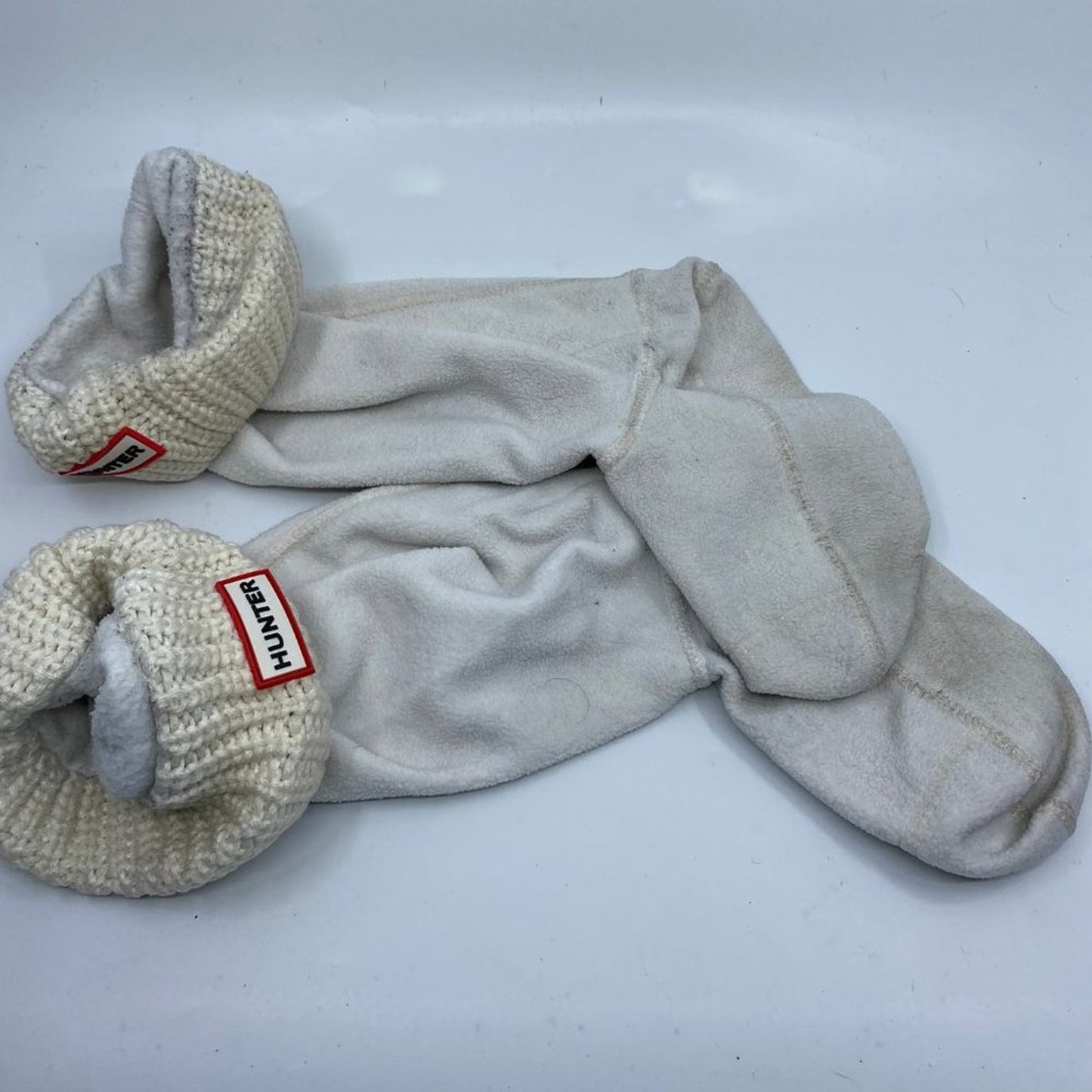 Unisex Hunter Socks White Size: M